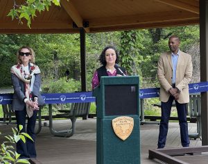 Honoring Fran Wallingford at Eakin Park off Prosperity Ave